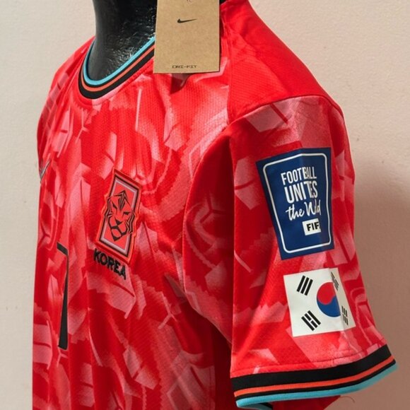 Korea Son Heung-Min Jersey # 7 , Unisex - Picture 8 of 16